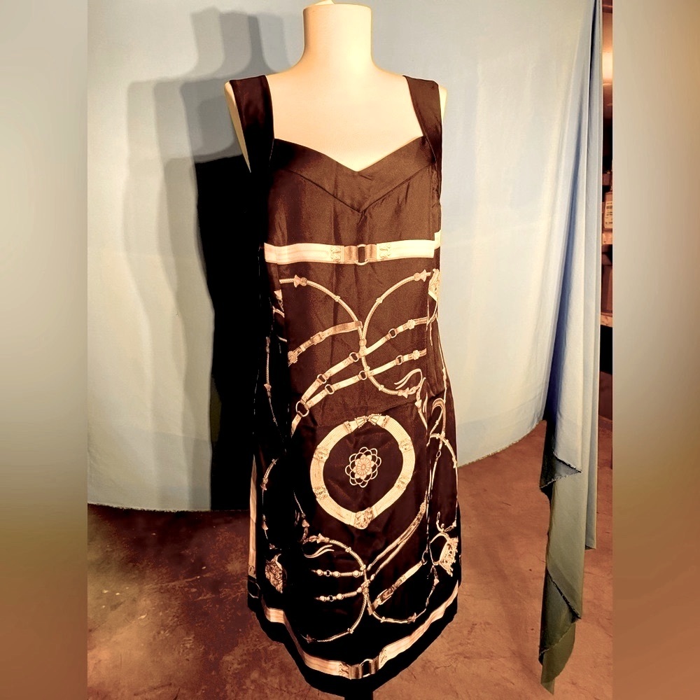 J. Mclaughlin Silk Dress- Size 10- Fully Lined
